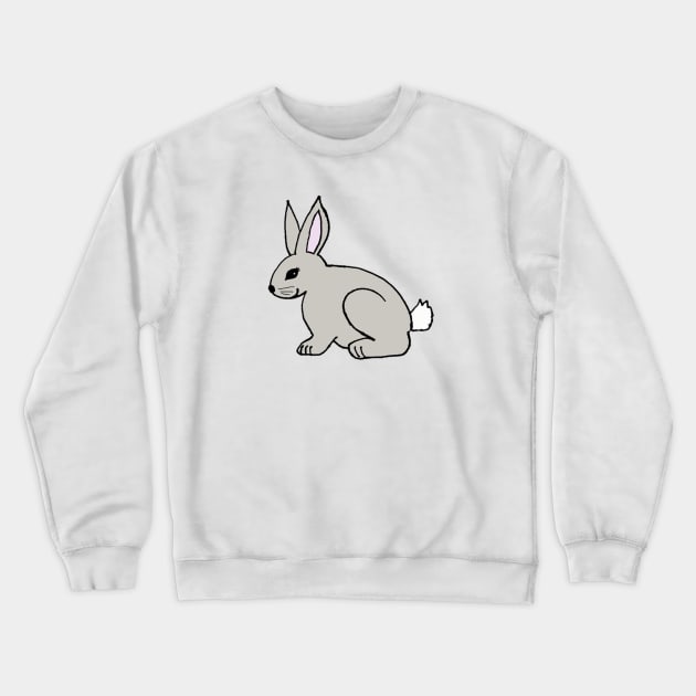 Rabbit Crewneck Sweatshirt by wanungara